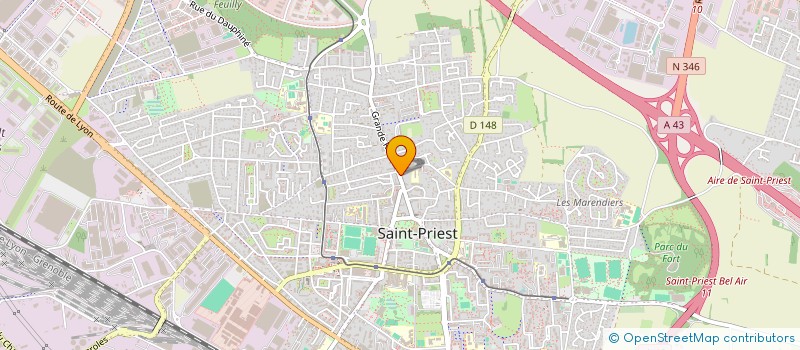 localisation de l'entreprise LMR  SAINT-PRIEST