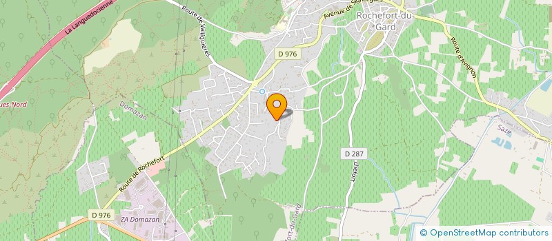 localisation de l'entreprise LMR  ROCHEFORT-DU-GARD