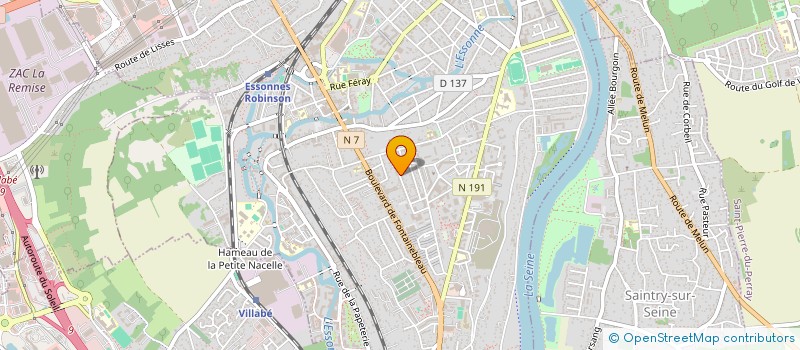 localisation de l'entreprise LMR à CORBEIL-ESSONNES