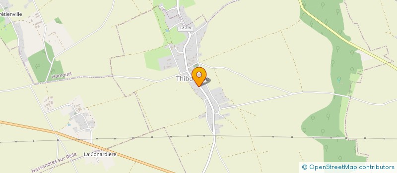 localisation de l'entreprise LMR  THIBOUVILLE