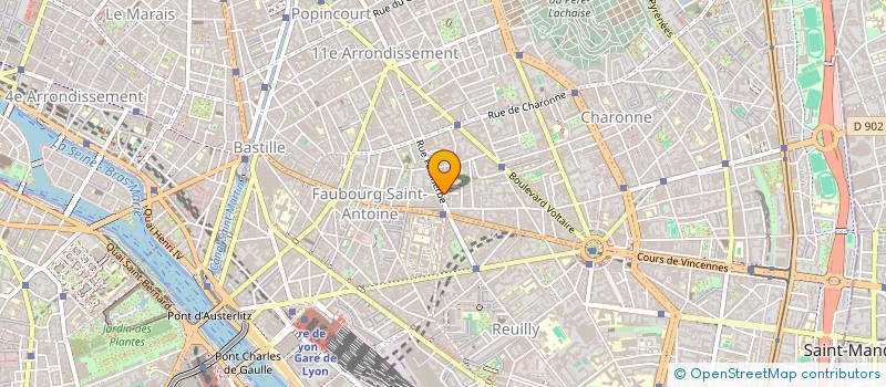 localisation de l'entreprise LMR  PARIS