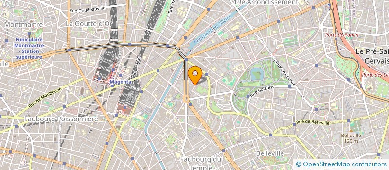 localisation de l'entreprise LMR.ARCHITECTE  PARIS 19