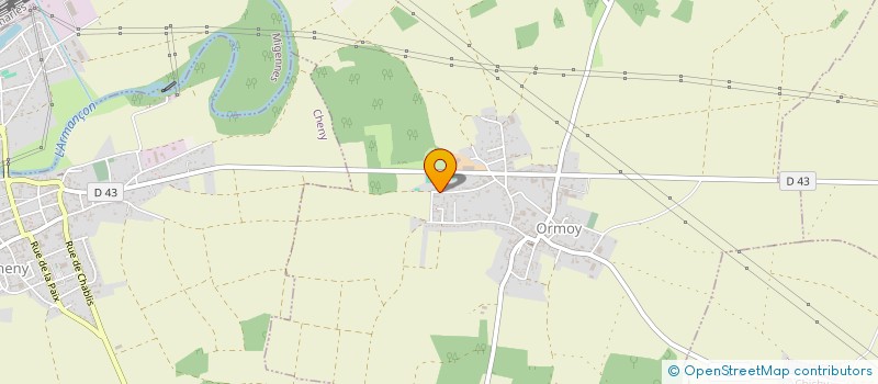 localisation de l'entreprise LMR CONSULTING à ORMOY