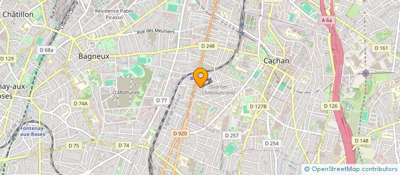 localisation de l'entreprise LMR CONSULTING  CACHAN