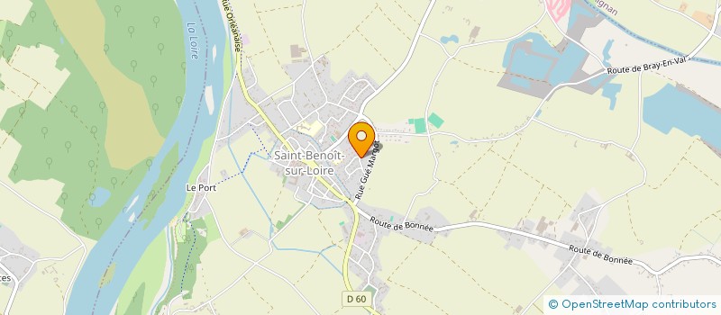 localisation de l'entreprise LMR EMBOUTISSAGE à SAINT-BENOIT-SUR-LOIRE