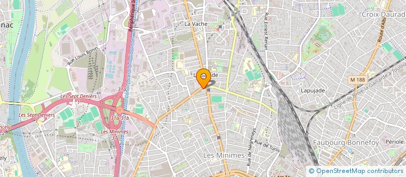 localisation de l'entreprise LMR EVOLUTION  TOULOUSE