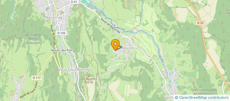 localisation de l'entreprise LMR IMMO  MOIRON