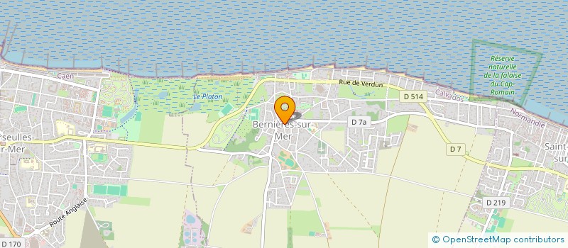 localisation de l'entreprise LMR INVEST  BERNIERES-SUR-MER