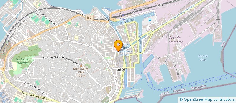 localisation de l'entreprise LMR7  SETE