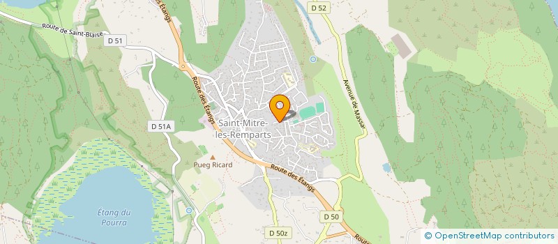 localisation de l'entreprise LMRG  SAINT-MITRE-LES-REMPARTS