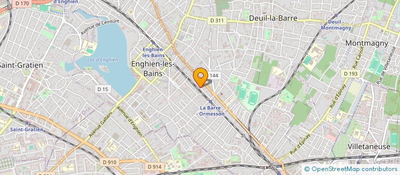 localisation de l'entreprise LMRT  DEUIL-LA-BARRE