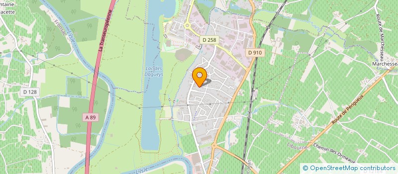 localisation de l'entreprise LMRT  LIBOURNE