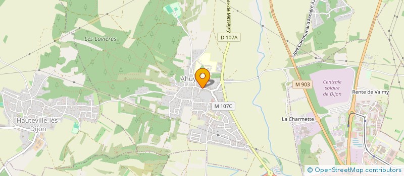 localisation de l'entreprise LMS  AHUY