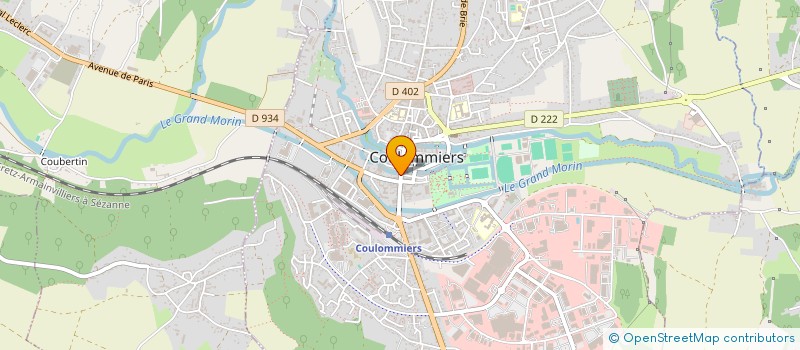 localisation de l'entreprise LMS à COULOMMIERS
