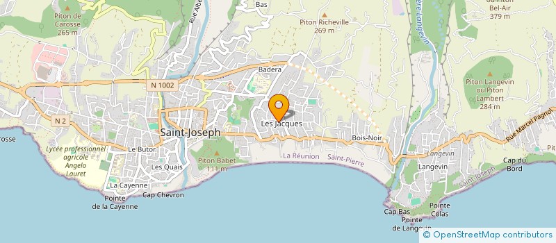 localisation de l'entreprise LMS à SAINT-JOSEPH