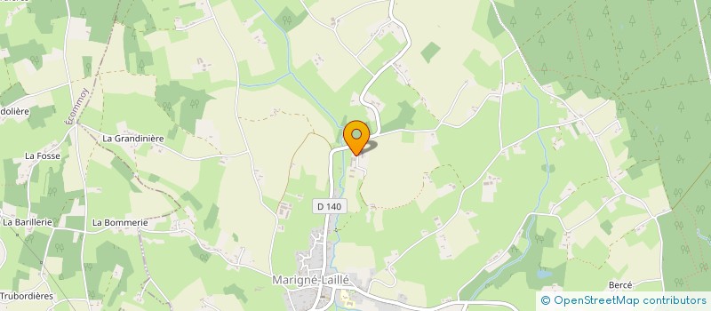 localisation de l'entreprise LMS  MARIGNE LAILLE