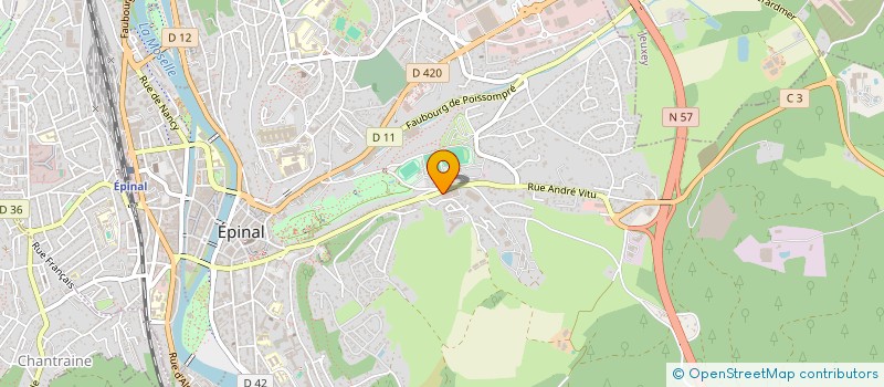 localisation de l'entreprise LMS à EPINAL