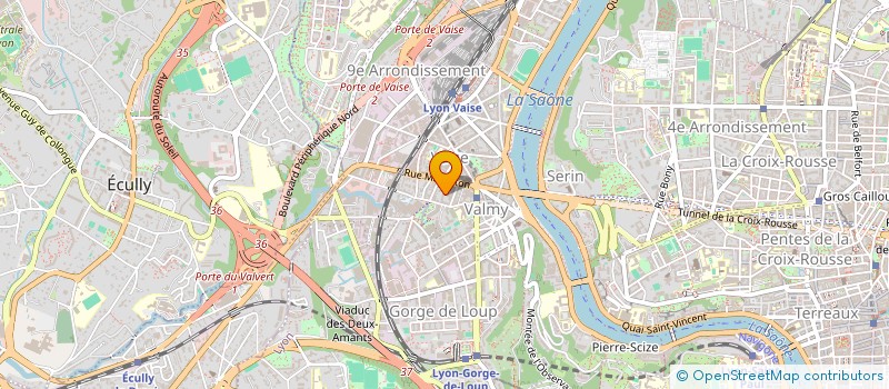 localisation de l'entreprise LMS  LYON