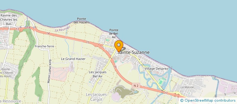 localisation de l'entreprise LMS  SAINTE-SUZANNE