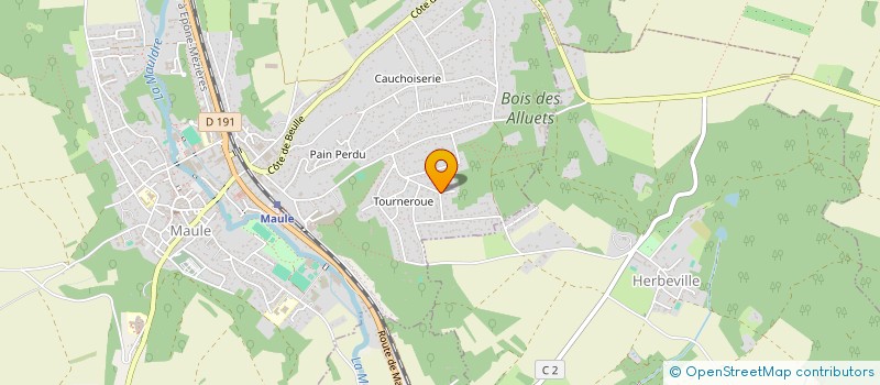 localisation de l'entreprise LMS  MAULE