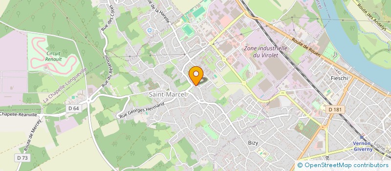 localisation de l'entreprise LMS.AN  SAINT-MARCEL