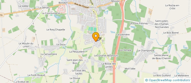 localisation de l'entreprise LMS & CO  HERIC