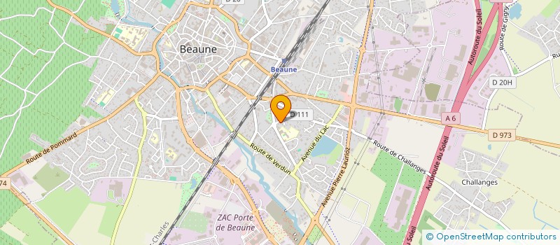 localisation de l'entreprise LMS INVESTISSEMENT à BEAUNE
