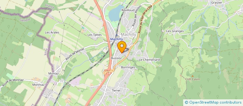 localisation de l'entreprise LMS PROPRETE à SAINT-CERGUES