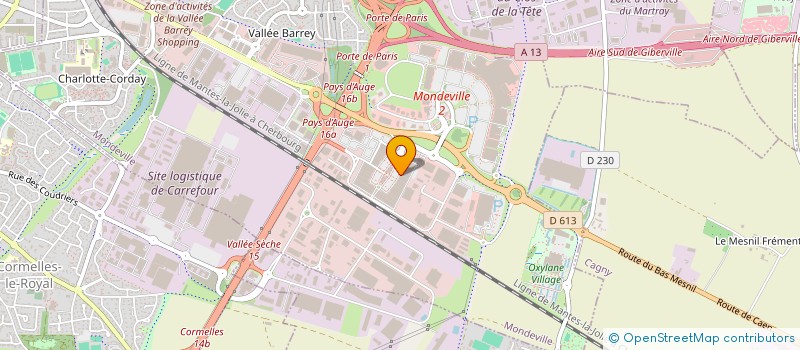 localisation de l'entreprise LMS SERVICES  MONDEVILLE