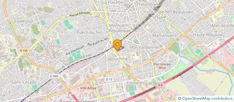localisation de l'entreprise LMS30 à NIMES