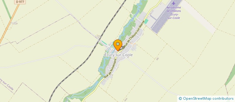 localisation de l'entreprise LMS38 GENLECLERC  ECURY-SUR-COOLE