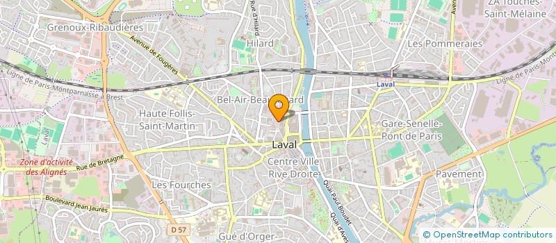 localisation de l'entreprise LMSA à LAVAL