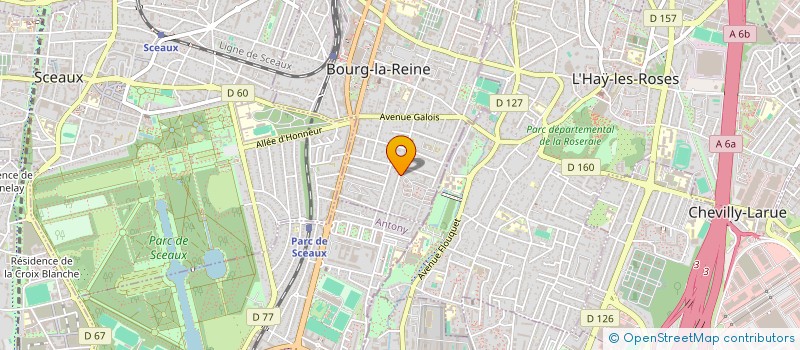 localisation de l'entreprise LMSPERGANE à BOURG-LA-REINE