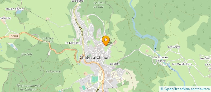 localisation de l'entreprise LMSR  CHATEAU-CHINON (VILLE)