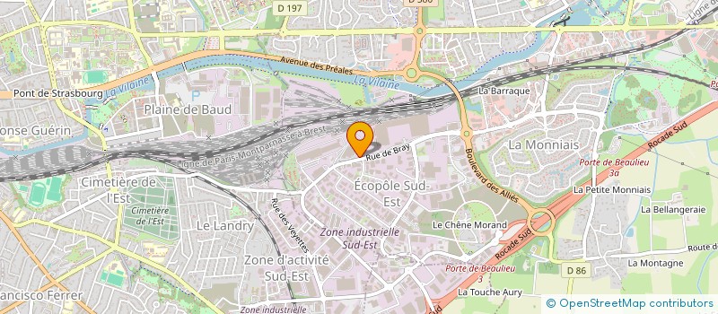 localisation de l'entreprise LMSYS GROUP à CESSON-SEVIGNE