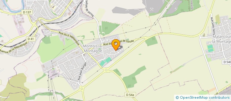 localisation de l'entreprise LMT  MONTOIS-LA-MONTAGNE