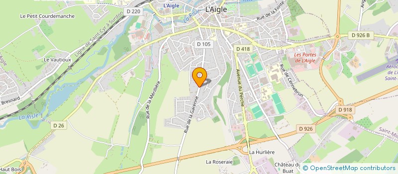 localisation de l'entreprise LMT à L'AIGLE