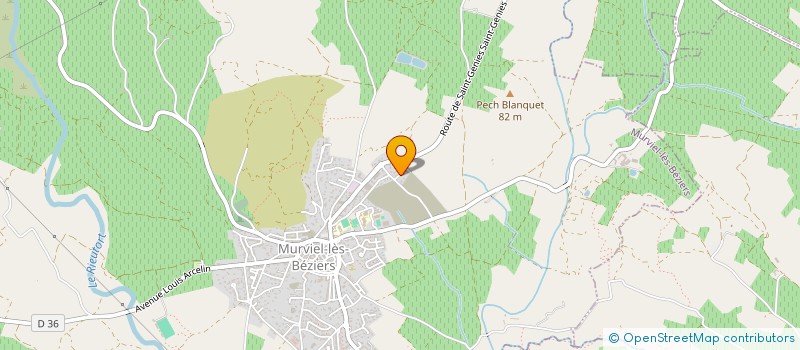 localisation de l'entreprise LMT  MURVIEL-LES-BEZIERS