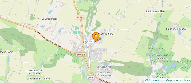 localisation de l'entreprise LMT DIFFUSION  CHEFFOIS