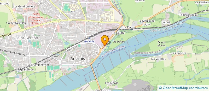 localisation de l'entreprise LMT DIGITAL CREATIONS  ANCENIS-SAINT-GEREON