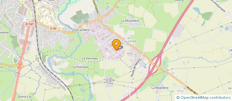 localisation de l'entreprise LMT MENUISERIE-AGENCEMENT à LA ROCHE-SUR-YON