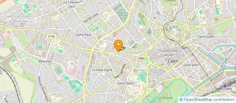 localisation de l'entreprise LMT MODE à CAEN