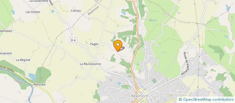 localisation de l'entreprise LMT MOTORS à REALMONT