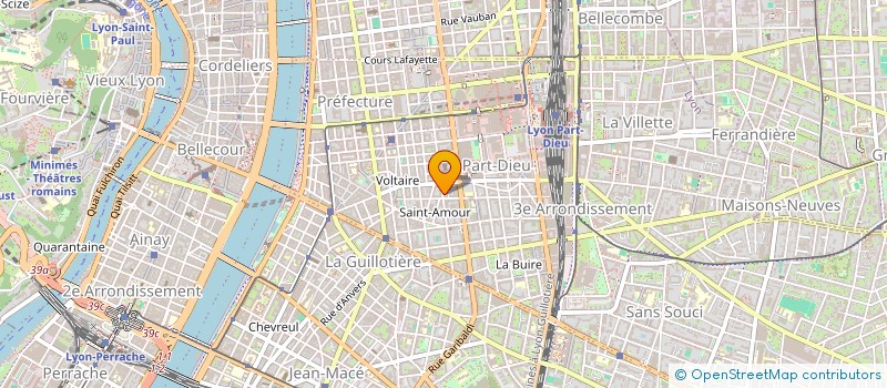 localisation de l'entreprise LMT NEXUS  LYON