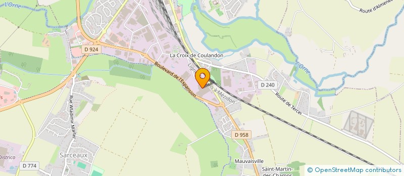 localisation de l'entreprise LMT RBTIQ à ARGENTAN