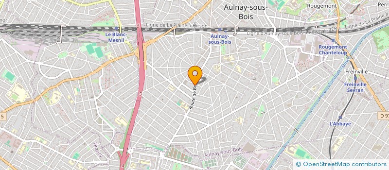 localisation de l'entreprise LMT RESTAURATION à AULNAY-SOUS-BOIS