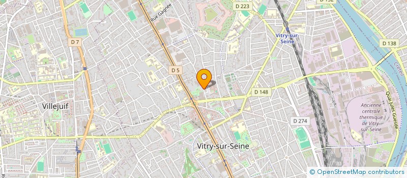 localisation de l'entreprise LMT SCI  VITRY-SUR-SEINE