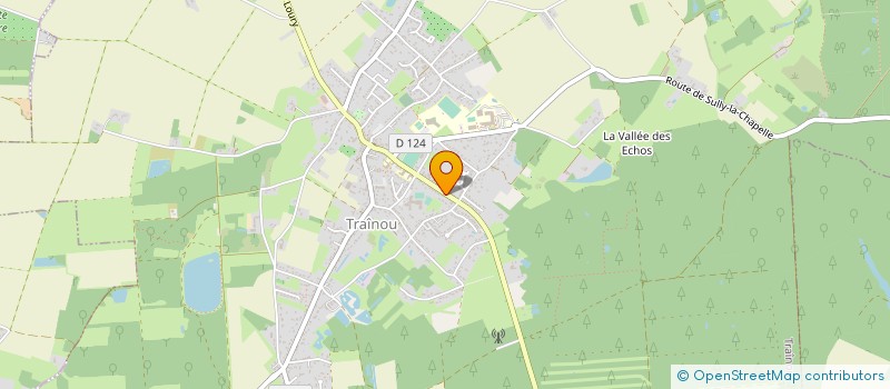 localisation de l'entreprise LMTC à TRAINOU