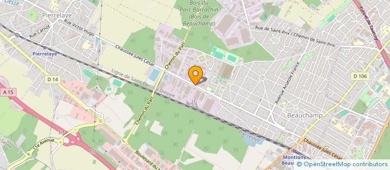 localisation de l'entreprise LMTDS à BEAUCHAMP