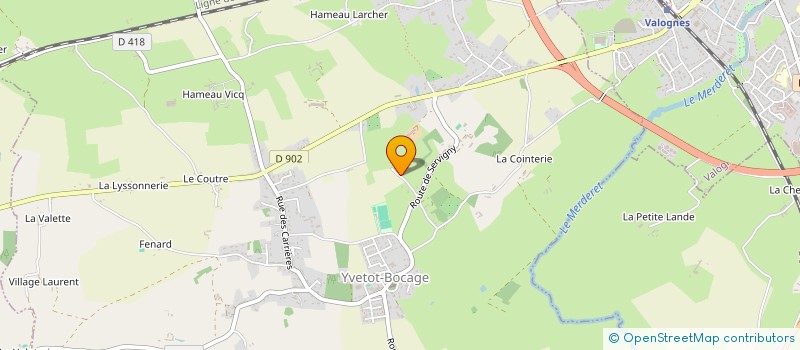 localisation de l'entreprise LMTE  YVETOT-BOCAGE